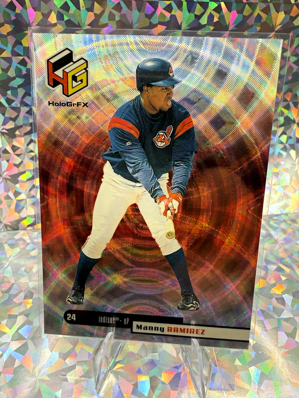 Upper Deck 1999 HoloGrFX Manny Ramirez #24 Cleveland Indians BOSTON LEGEND GEM