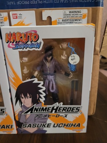 2 Nuevas Figuras de Acción Naruto Shippuden Anime Heroes Sasuke Uchiha Uzumaki - Imagen 5 de 6