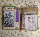 Handmade Blue Floral Junk Journal Scrapbook Album Vintage Ephemera — photo 2