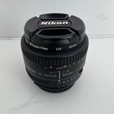NIKON AF NIKKOR 50MM 1:1.8 LENS - Excellent Used Condition