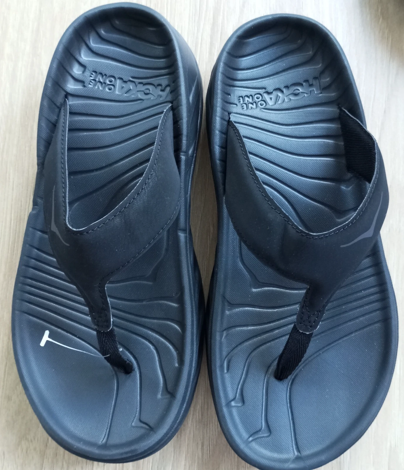 HOKA ONE ONE Sandali infradito infradito Hoka One Ora Recovery donna taglia 8 neri nuovi