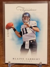 2012 Prime Signatures #34 Blaine Gabbert /499 Jacksonville Jaguars