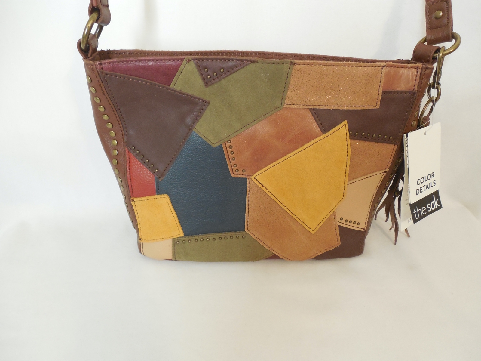 The Sak Indio Small Leather Shoulder Bag RP902 159 711640602607 eBay