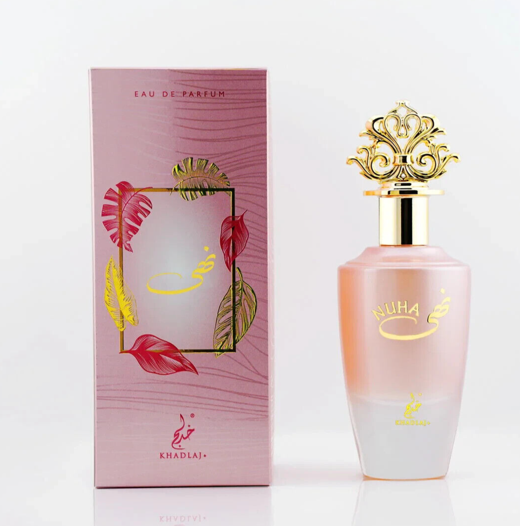 Nuha Khadlaj 85ml EDP Women Perfume Scent Coconut Jasmine Rose