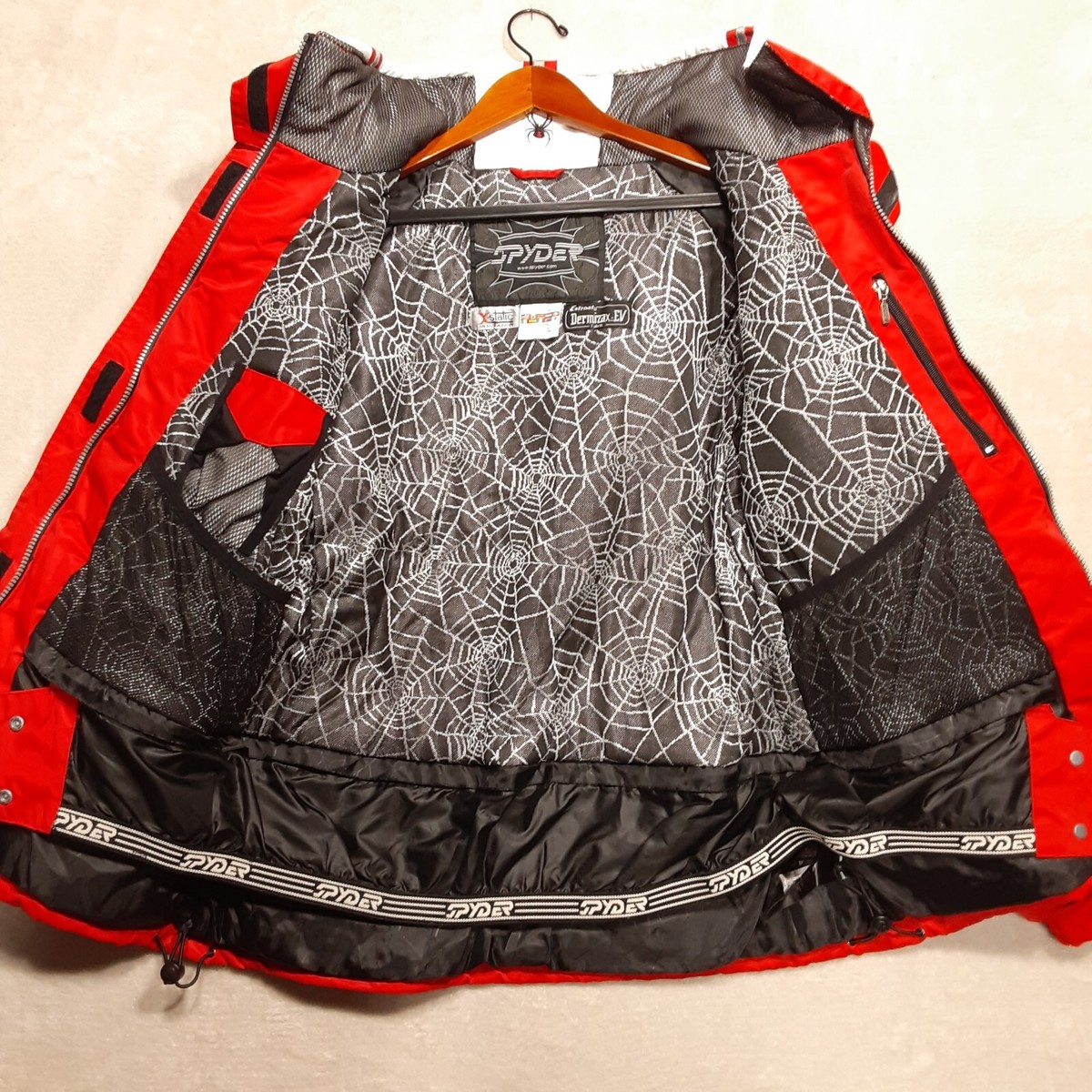Spyder Womans Ski Jacket Sz.2XL/Red-Black/X-Static