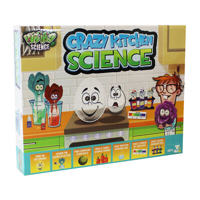 Grafix The Crazy Kitchen Weird Science Chemie Labor Set Kinder pädagogisches Geschenk