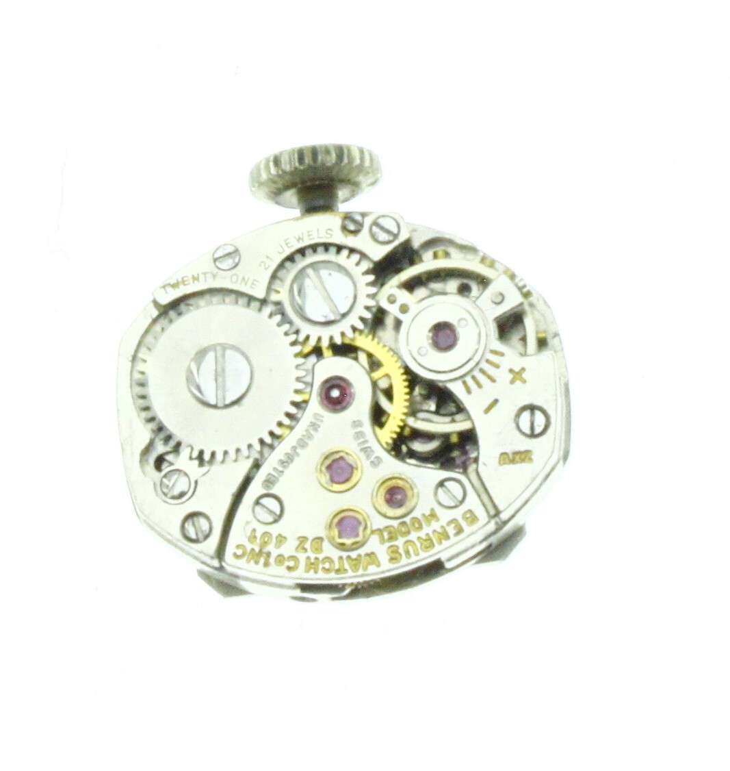 Benrus Model DZ401 Used 21 Jewels Watch Movement Size 5.75 x 6.75''' eBay