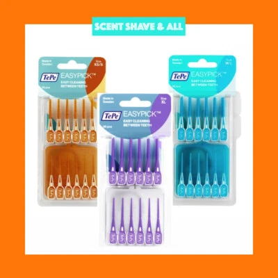 TePe Easypick Interdental Brush Toothpick 36 Picks & Travel Case - FAST FREE P&P
