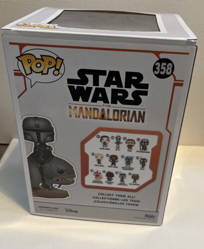 The Mandalorian On Blurrg Funko Pop 358 Star Wars - Imagen 8 de 10