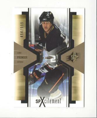 2006-07 SPx Hockey SPxcitement Singles xxx/999 - You Choose X