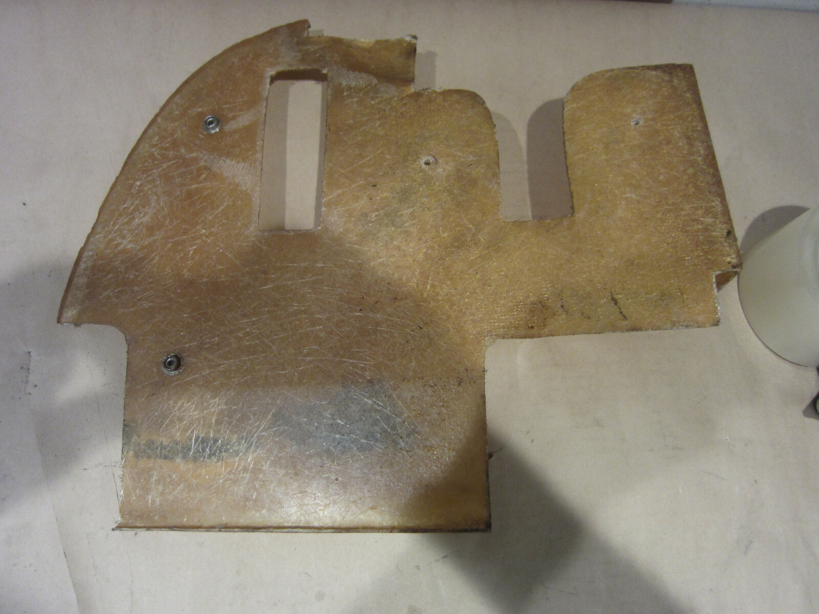 Ferrari 308 QV USA - LH Rear Luggage Compartment Shield Plate - P/N 61426000