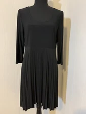 Attitudes by Renee Womens Dress Size Small S Jersey Pleated Asymmetrical Hem
