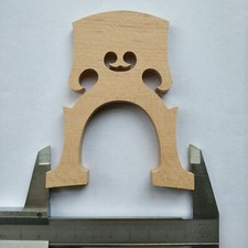 1/2 Size Cello Maple Bridge Cello String Parts Fitting Foot width around 77mm