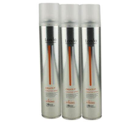 Londa Create It 3 x 300 ml starkes Haarspray Set