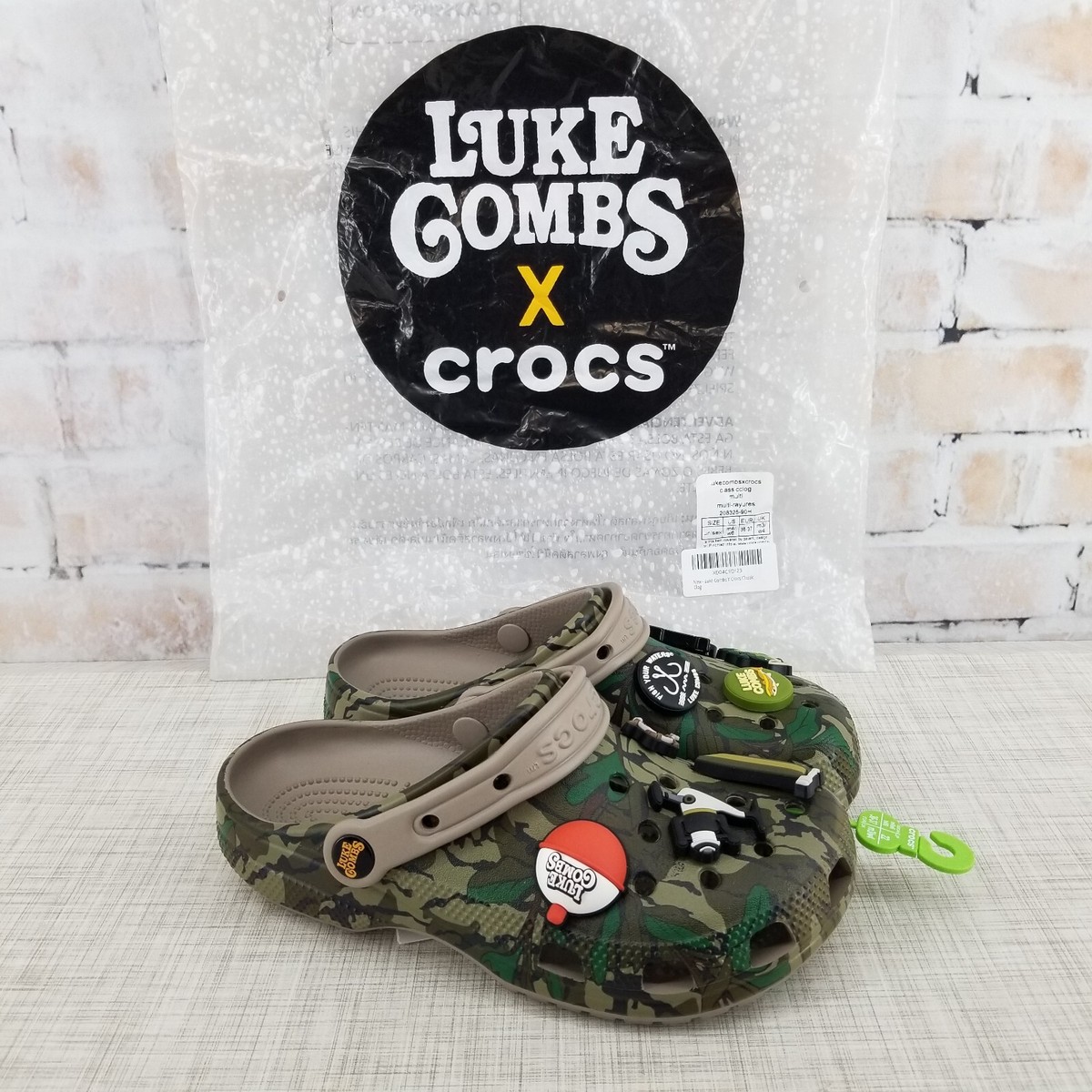 NEW Luke Combs X Crocs Classic Realtree Clog Size Women’s Size Men’s