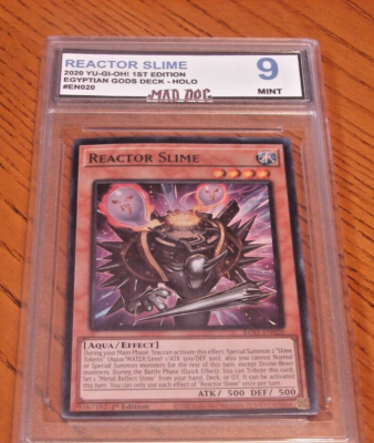 REACTOR SLIME-Holo----2020 YU-GI-OH!---1st EDITION--GOD DECK----MINT  9---Mad DOG | eBay