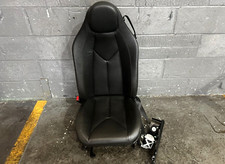 2007 Mercedes SLK 200 R171 N/S Passenger Side Front Seat Leather - Black/Silver