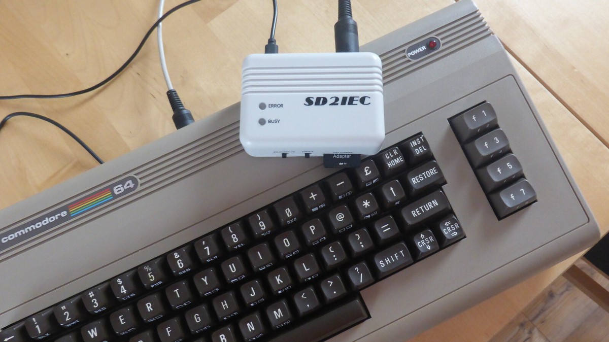 SD2IEC für Commodore 64, C128, C16, Plus / 4, VIC-20. NEU