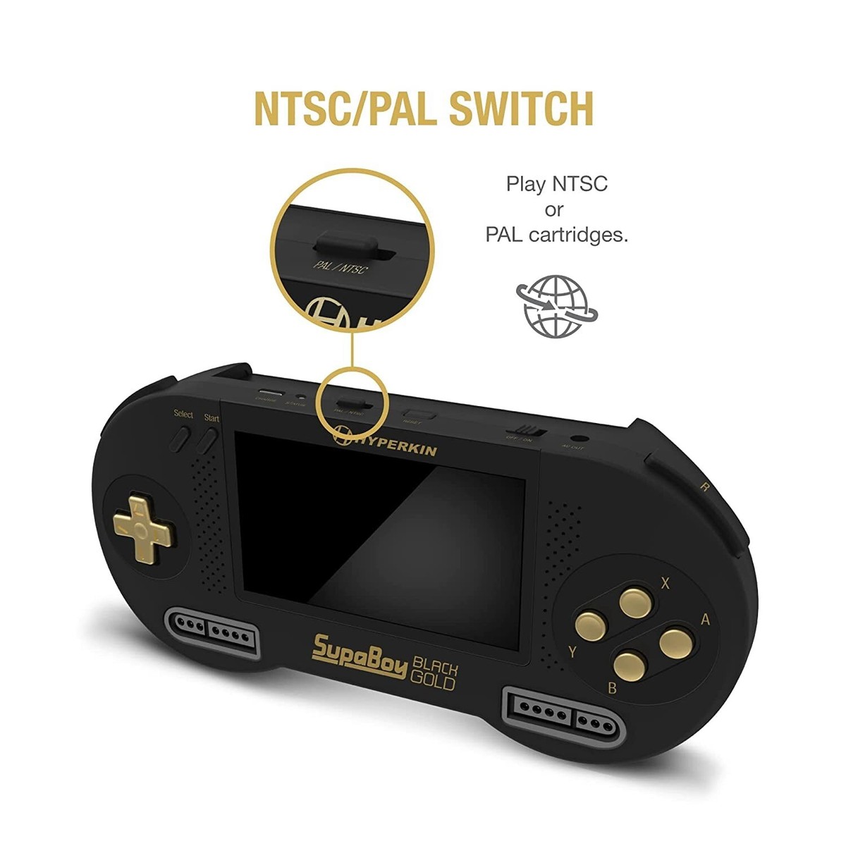 HYPERKIN SUPABOY BLACK GOLD スパボーイ 51WdmAFENEL._UF350,350_QL50_.jpg