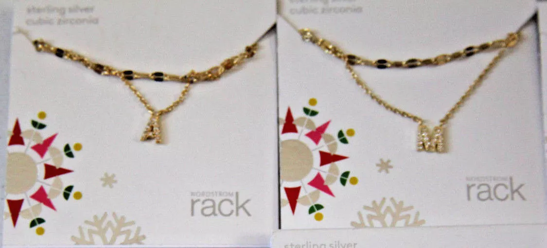 Nordstrom rack initial best sale necklace