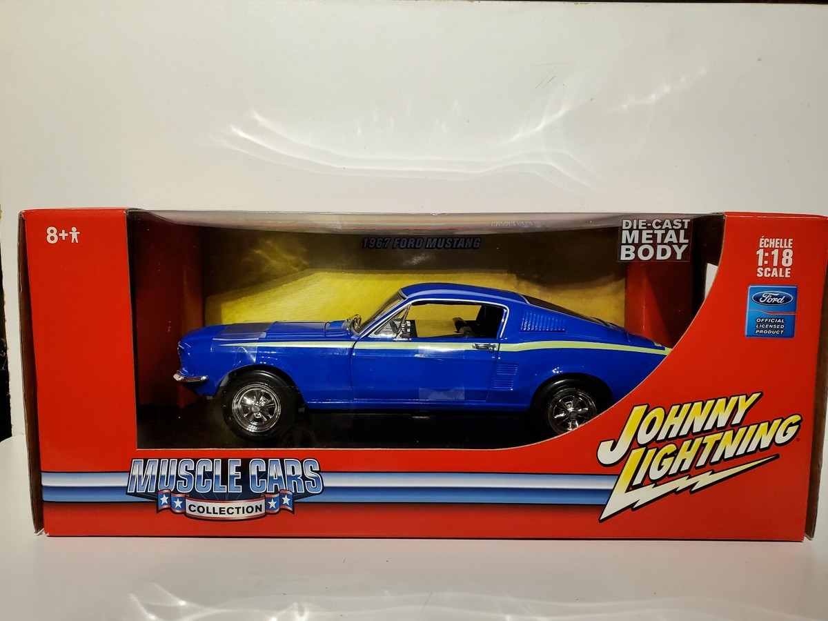ミニカー JOHNNY LIGHTNING 1967 Ford mustang 1/18 Johnny lightning muscle cars 1:18 1967 Ford Mustang | eBay