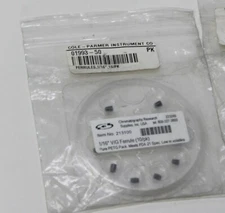 Cole Parmer Chromatography Research 1/16" V/G Ferrule 10pk 213100 223246