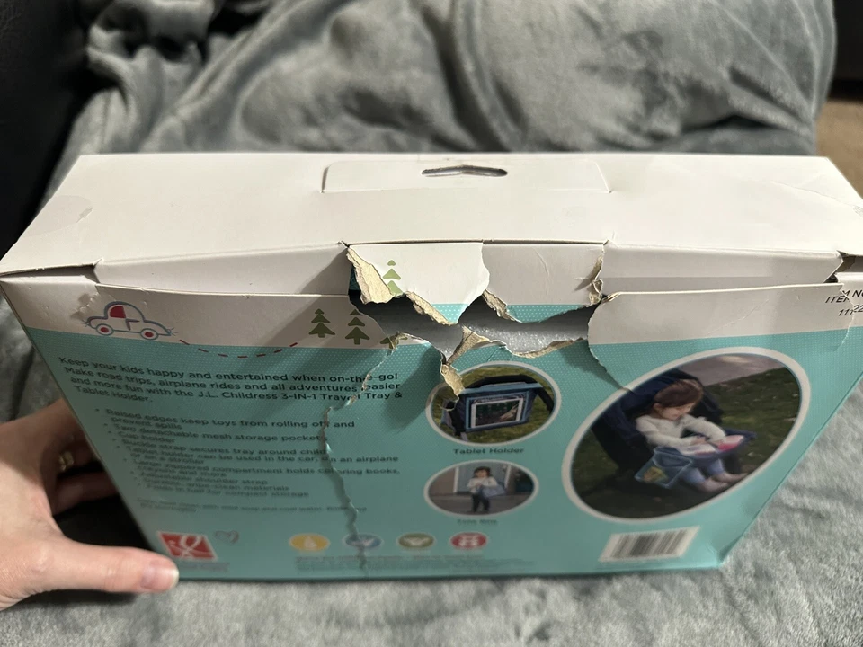 J.L. Childress Kids Toddler 3-IN-1 Travel Lap Tray and Tablet Holder BRAND NEW - Image 4 of 4