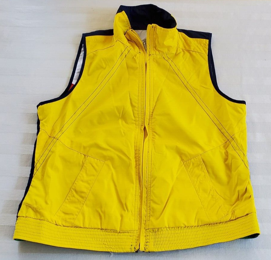 NWT Polo Ralph Lauren Reversible Navy blue & Yellow Full Zip