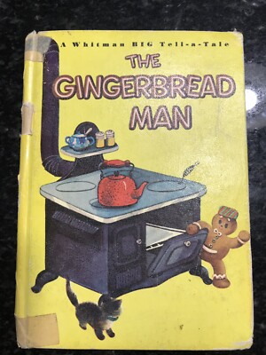 VINTAGE Picture Book 1965 GINGERBREAD MAN Children s RARE