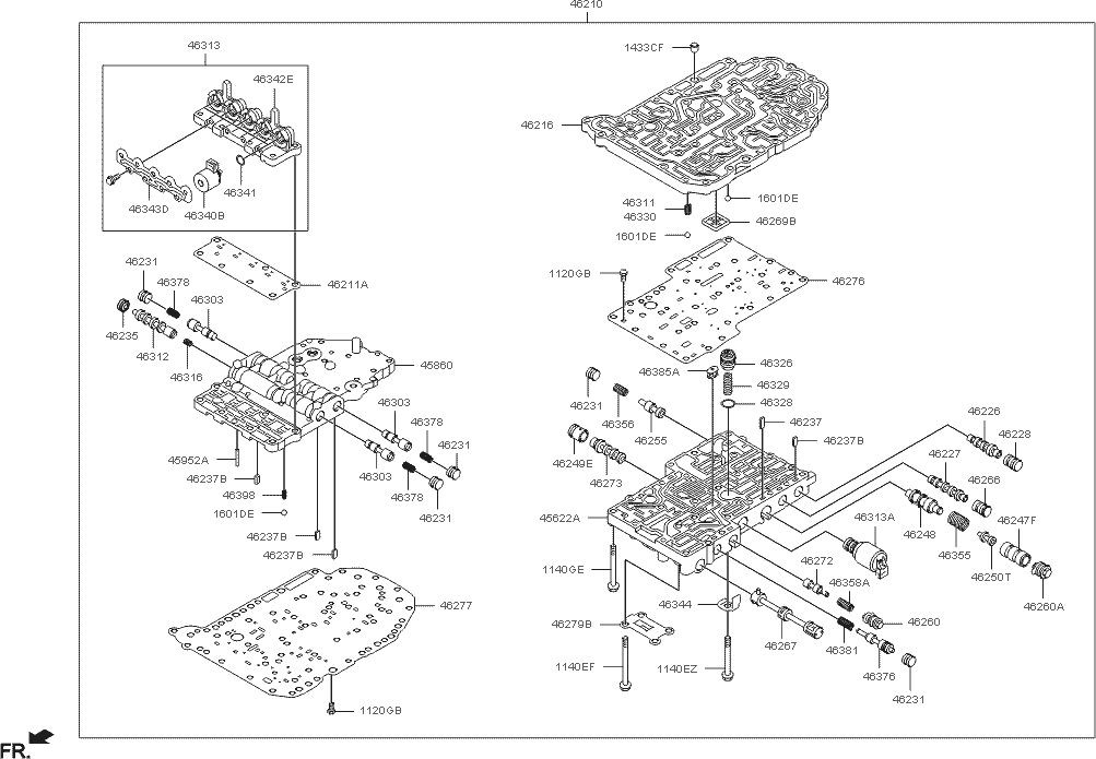 Hyundai Bodyvalve Upr Genuine Oem Part For Sale Online Ebay