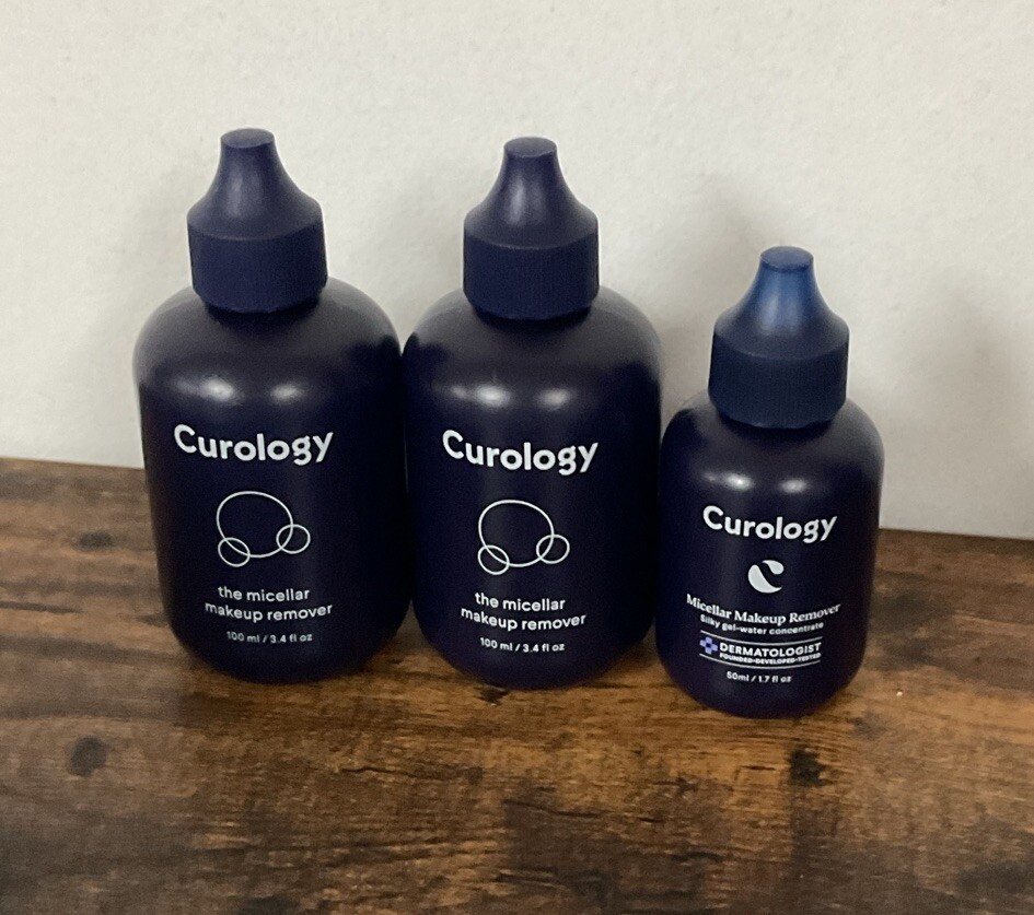 Curology Micellar Makeup Remover (2x 3.4oz) (1x 1.7oz) eBay