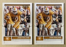 Josh Malone Rookie Lot Of 2 2017 Panini Score #366 University Of Tennessee Mint