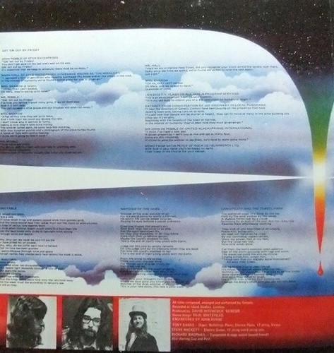 GENESIS Foxtrott Vinyl Schallplatte Album LP französisches Charisma Peter Gabriel & Rockmusik - Bild 5 von 9