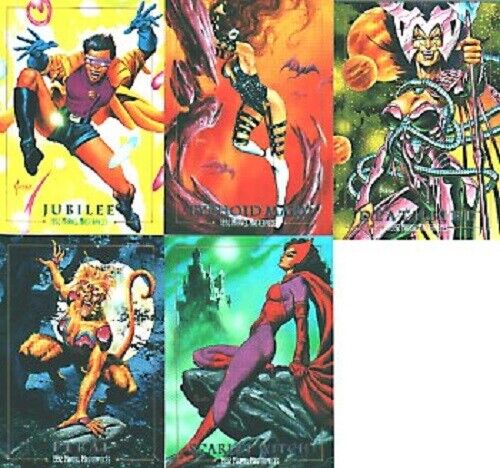 MARVEL MASTERPIECES 1992 (SERIES 1 ) SET WITH FOIL SET (5),LOST SET (5), AND TIN - Picture 1 of 4