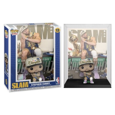 Funko Pop! Slam Cover with Case: Stephen Curry Golden State Funko Pop! Slam Cover with Case: Stephen Curry Golden State