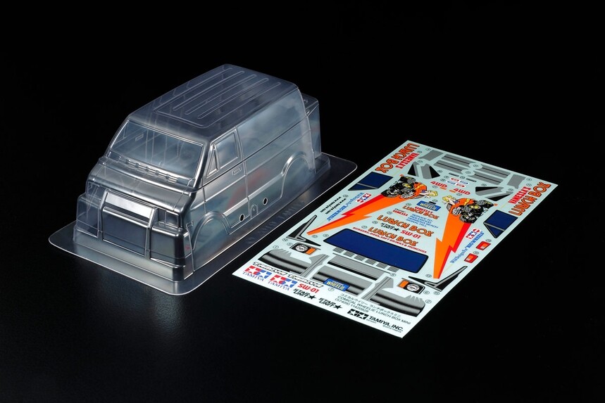 Tamiya 54927 1/24 Scale RC Lunch Box Mini Clear Body Parts