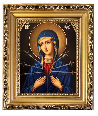 Virgin Mary of Seven Swords Our Lady of Sorrows Softener of Evil Hearts Madonna