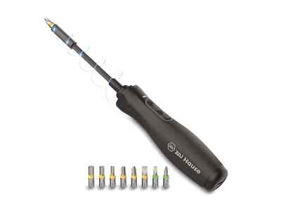 Wiha Zai Hause 44621 11-teiliges E-Schraubendreher & Bit-Set elektrisch
