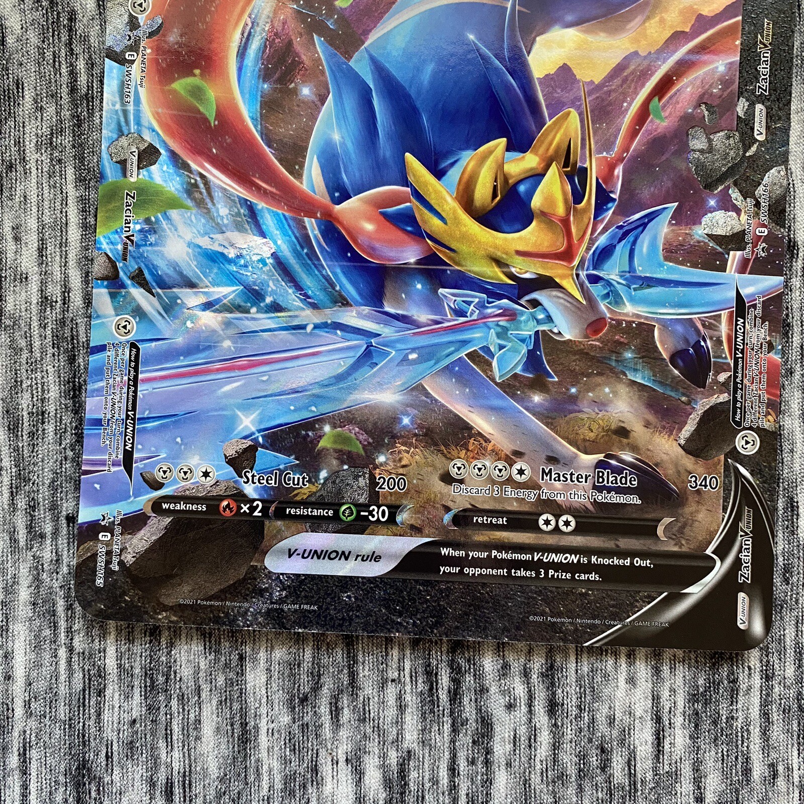 Promo SWSH163 Zacian V Unione Versione 1 (IT) - MINT