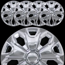 4 Ford Transit 150 250 350 Cargo Wagon Van 16 Chrome Wheel Covers Rim Hub Caps