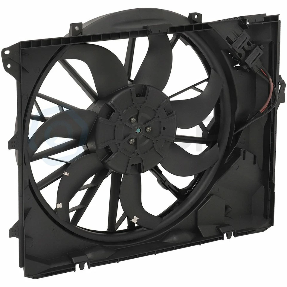 Radiator Cooling Fan Assembly For 2008 2009 2010 2011 2012 2013 BMW 128I Foto 4 de 4
