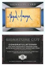 Miguel Amaya CERTIFIED AUTO Card 1/1 Chicago Cubs RARE Early Signature