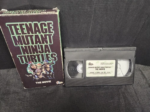 Teenage Mutant Ninja Turtles - The Movie VHS 1990 family home entertainment TMNT