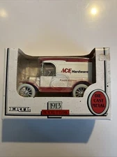 ERTL 1913 Model T ACE Hardware Truck Diecast Bank With Box 1:25