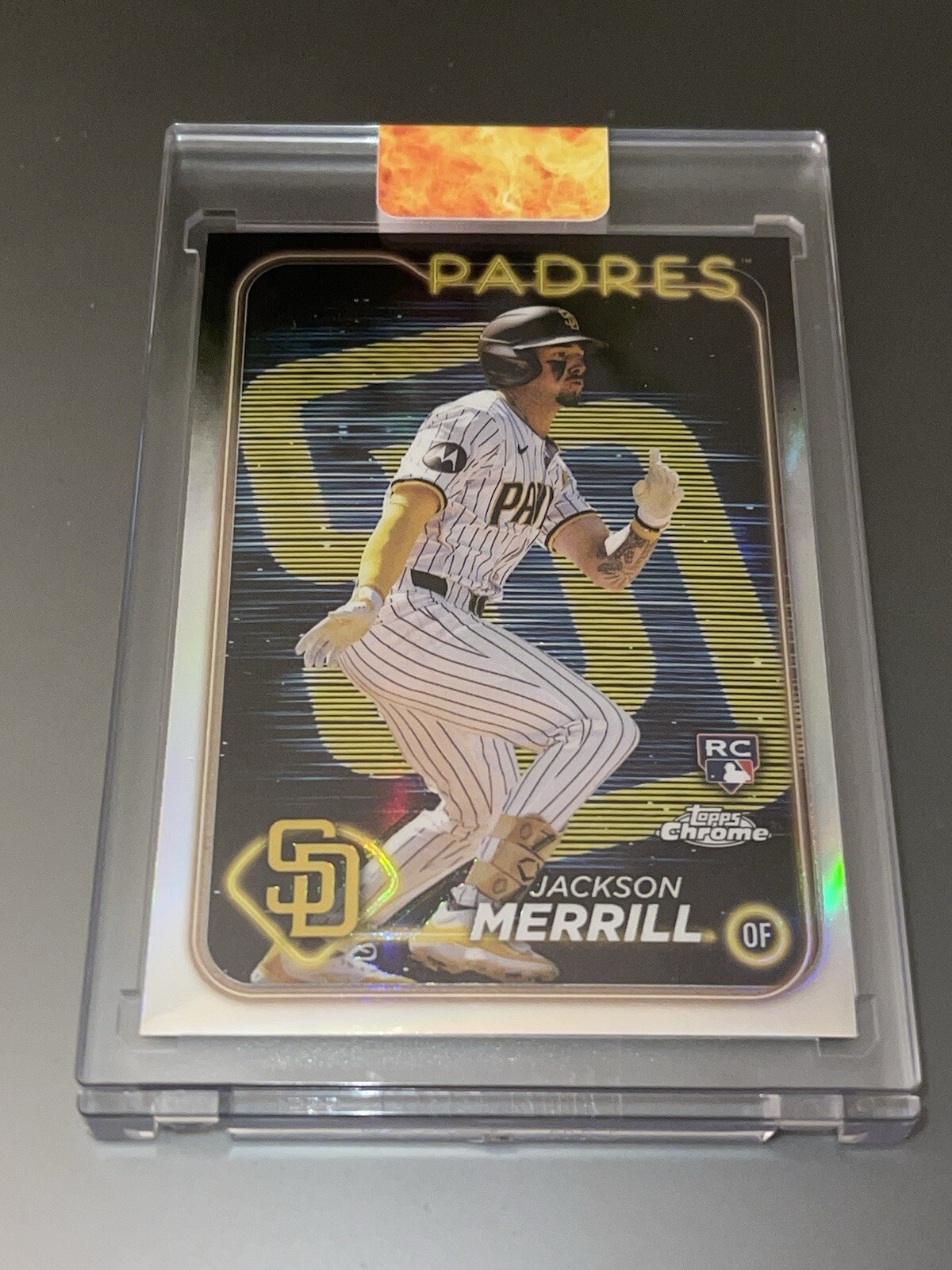 2024 Topps Chrome - Lightboard Logo Refractor #207 Jackson Merrill (RC)