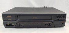 Symphonic VCR Video Cassette Recorder Player Model SL2940 4 Head Tested  Works 