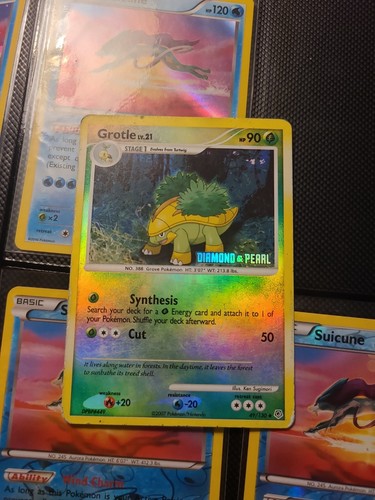 GROTLE 2007 Pokemon Diamond & Pearl 49/130 Reverse Holo POKÉMON