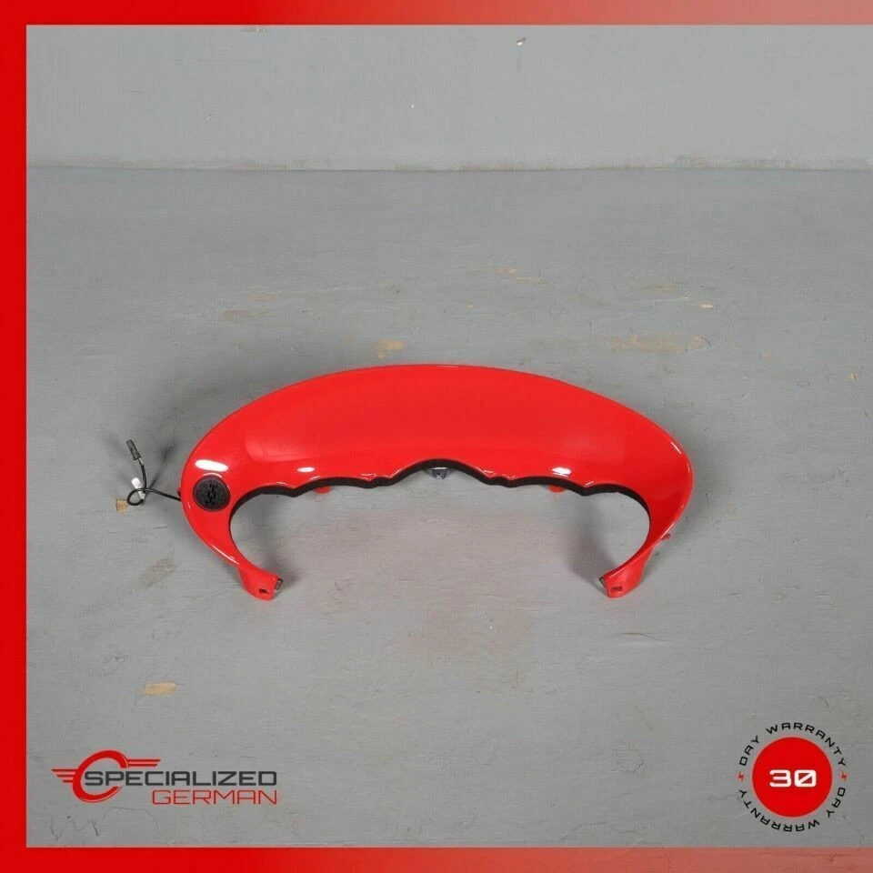 2002-2005 Porsche 911 996 PCM Center Console Head Unit Cup Holder Gaurds Red OEM - Изображение 2 из 4
