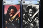 BRZRKR #1 CORP PROMOTIONS EDITION CGC 9.8 A & B MICO SUAYAN KEANU REEVES SET