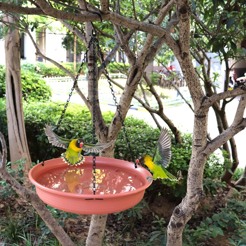 Bebedero colgante para pajaros de 12 pulgadas estacion de agua außen - Bild 3 von 12